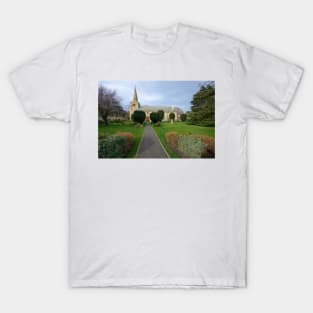 Church of St Lawrence, Warkworth T-Shirt